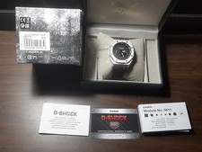Orologio G-Shock Casio GA2100 Custom Mod CasiOak Stainless Steel Black Rubber