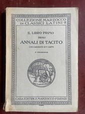 Tacito – Annali Libro I |