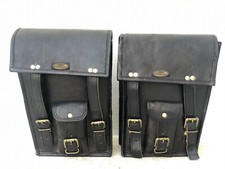 Moto 2 Nero Pelle 2 Borse