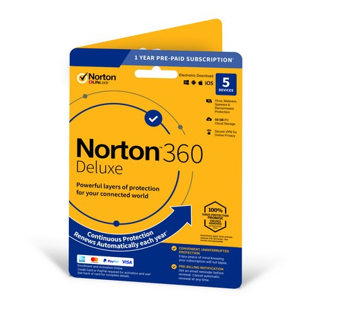 Norton 360 deluxe - norton,