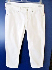 JEANS DONNA 3/4 bianco - MANGO - tg EUR 40 - vita bassa