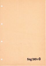 Tornio Graziano Sag210nr Manuale uso e manutenzione PDF