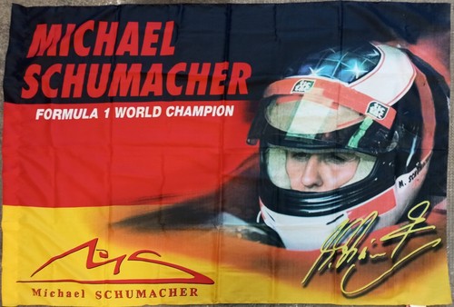 Bandiera michael schumacher - bandiera,