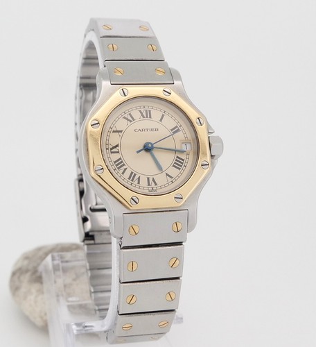 Cartier santos octagon lady - cartier,