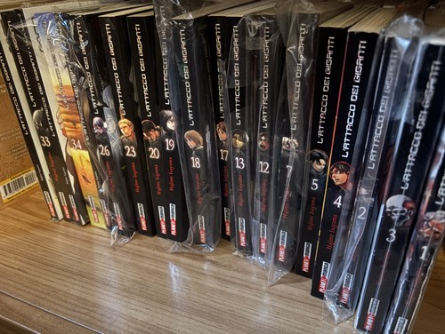 Attacco dei giganti manga - l’attacco,