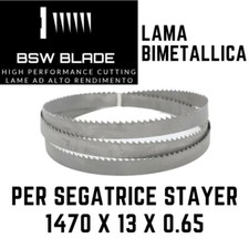 Lama a nastro 1470x13x0.65 per segatrice STAYER sn1470