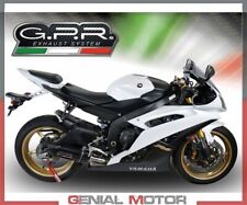 Terminale di Scarico GPR FURORE NERO Omologato YAMAHA YZF R6 2006 > 2016