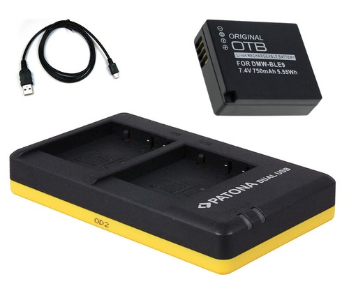 Batteria doppio caricatore - +,