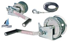 ARGANO MANUALE ACCIAIO KG.550 PER ALAGGIO BARCA GOMMONE SU CARRELLO - NAUTICA 