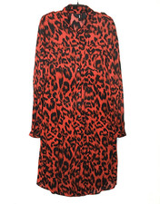 Abito camicetta leopardato