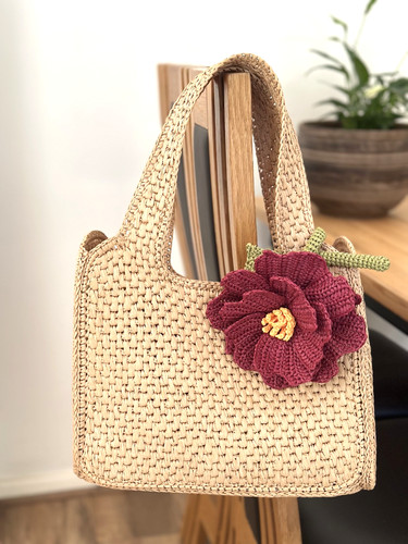 Borsa mano all uncinetto in - mano,