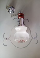 Paralume lampadario in vetro di Murano