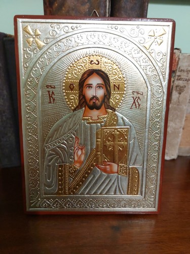 Icona cristo pantocratore con - icona,