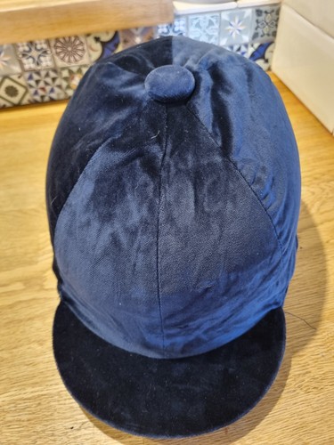 Cappello equitazione blu - da,