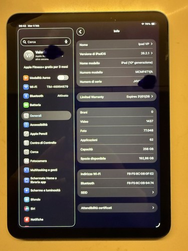 Apple ipad 10a - ipad, gen.