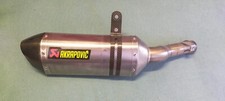 Terminale AKRAPOVIC usato Destro Titanio Z1000 10 - 16 SX
