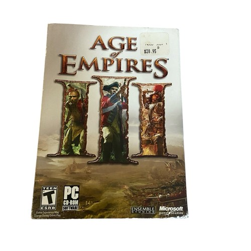Age empires iii - of, cd-rom