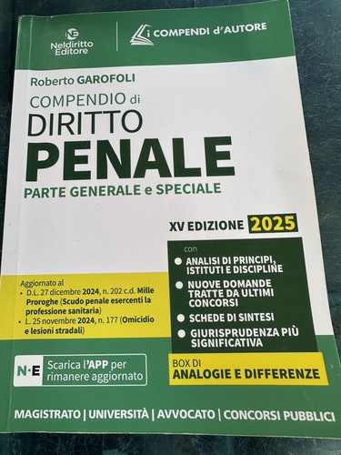 Compendio diritto penale - compendio,