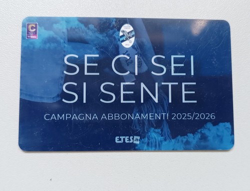 Abbonamento calcio lecco 2025 - abbonamento,