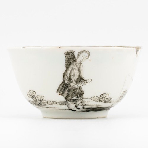 Tazza cinese grisaglia