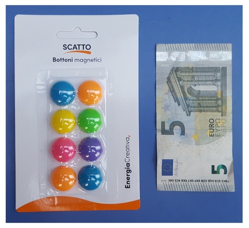 Calamite per frigo bacheche