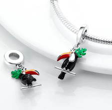 Ciondolo albero uccellino