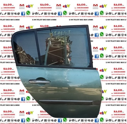 Portiera posteriore destra - portiera, dx
