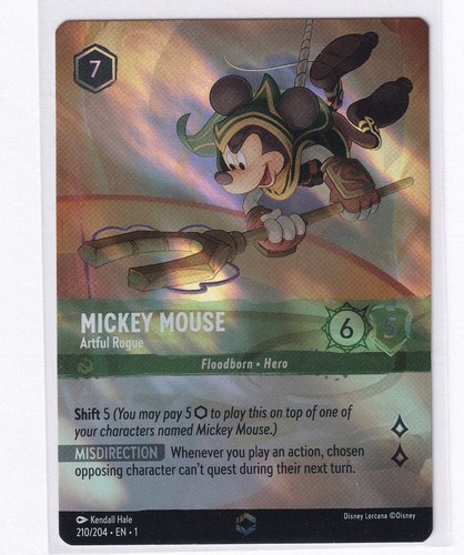 Disney lorcana topolino - lorcana,