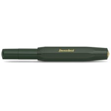 Penna stilografica verde con