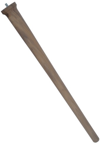 Gamba tavolo noce - gamba, lunga