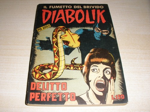 Diabolik prima serie - serie, n°18