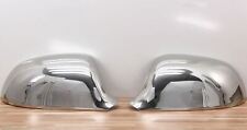 Kit tappi decorativi specchietti acciaio inox cromati per Audi A3 A4 A5 A6 A8 dal 2008