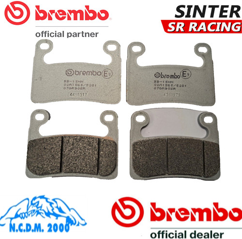 Pastiglie freno brembo sr - 4,