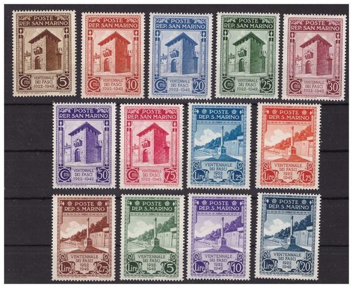 San marino 1943 ventennale - marino,