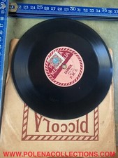 PICCOLA MERAVIGLIA DISCO VINILE 78 GIRI PRIMI 900 CARMEN ALTO LA SE TU M’AMI PM6