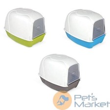 Toilette lettiera chiusa per gatti kroxi  52x39x39h cm