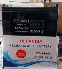 batteria gel 12v 150ah per kit