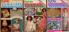 Riviste VINTAGE di lavori con uncinetto