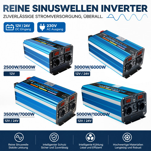 Inverter sinusoidale puro