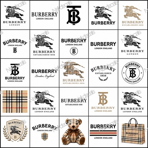Burberry decalcomanie unghie - burberry,