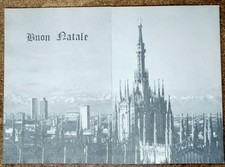 Criminalpol Nord Milano Cartoncino Augurale Firmato Dal Questore Mario Nardone