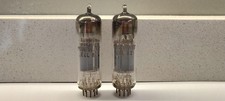 2 valvole matched 100% ECL82 6BM8 PHILIPS MINIWATT(Italy)vintage amplificatore a