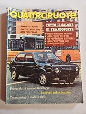 Salone Francoforte, Ritmo Targa Oro, Renault 5, Fiat 131, Bmw 520^ QR 10/1979