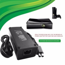 Alimentatore caricabatterie console Microsoft XBOX 360 trasformatore 135W XBDC