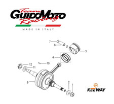 ALBERO MOTORE SCOOTER LOGIK