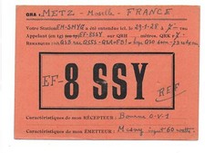Stazione radio QSL EF8SSY Metz