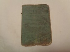 DOCUMENTI LIBRETTO MOTO GUZZI 65 A 1951