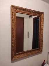 specchio antico dorato inizio '900