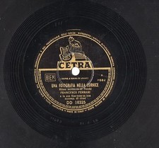 FRANCESCO FERRARI FISARMONICA 78 giri IL TORRENTE stampa ITALIANA made in ITALY