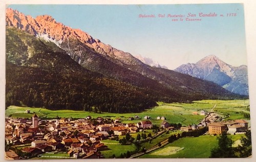 Cartolina dolomiti val - cartolina,